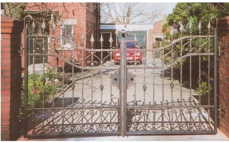  Wrought iron gates