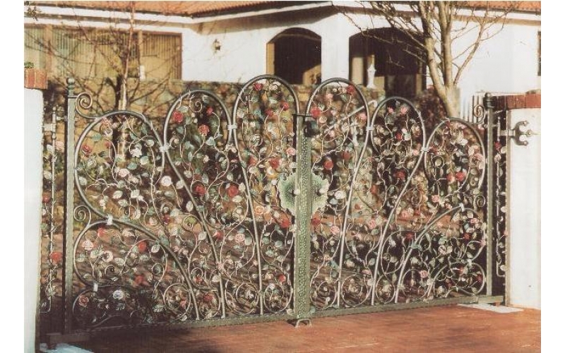  Wrought iron gates