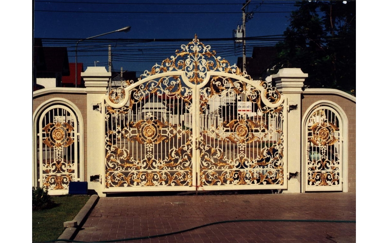 Wrought iron gates
