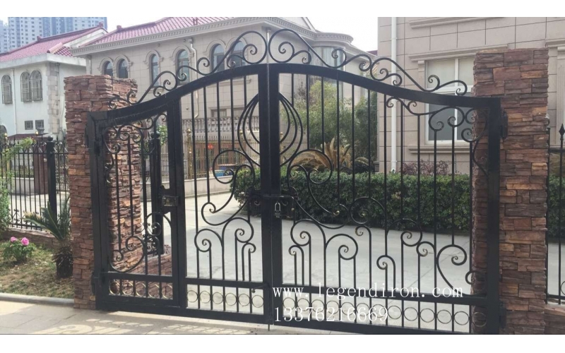  Wrought iron gates