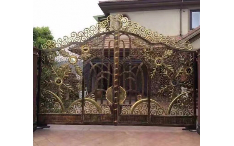  Wrought iron gates