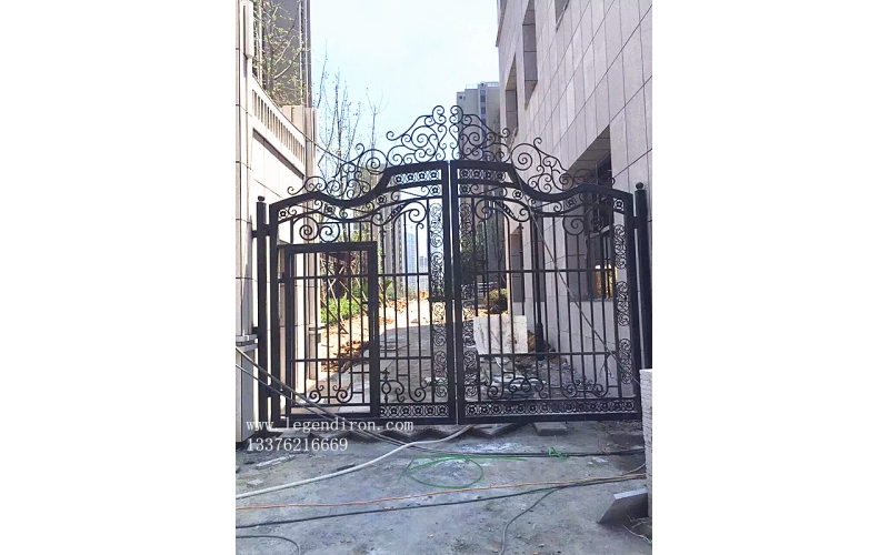 鐵藝大門效果圖