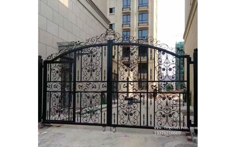  Wrought iron gates