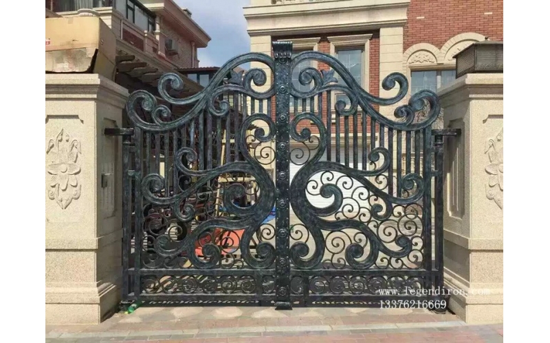  Wrought iron gates