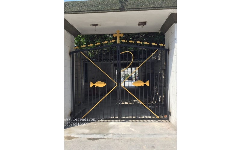  Wrought iron gates
