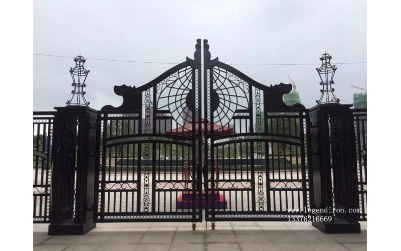  Wrought iron gates