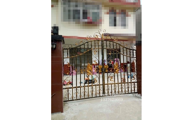  Wrought iron gates