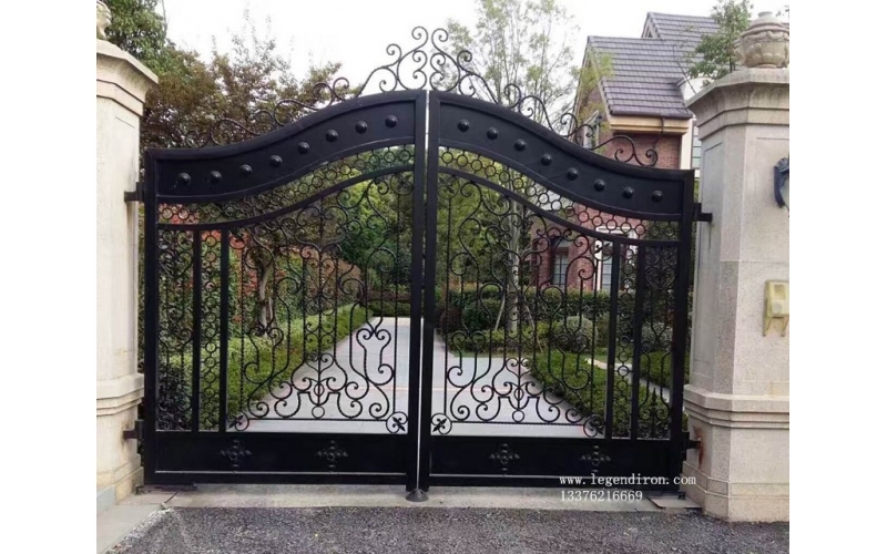  Wrought iron gates