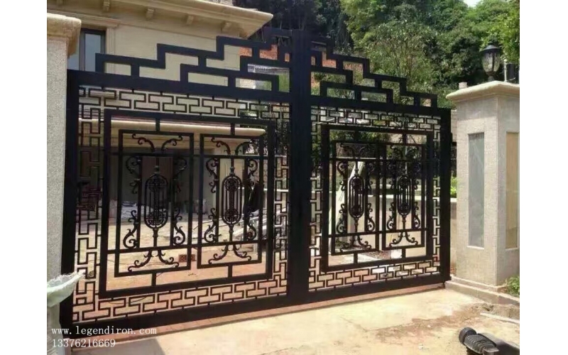  Wrought iron gates