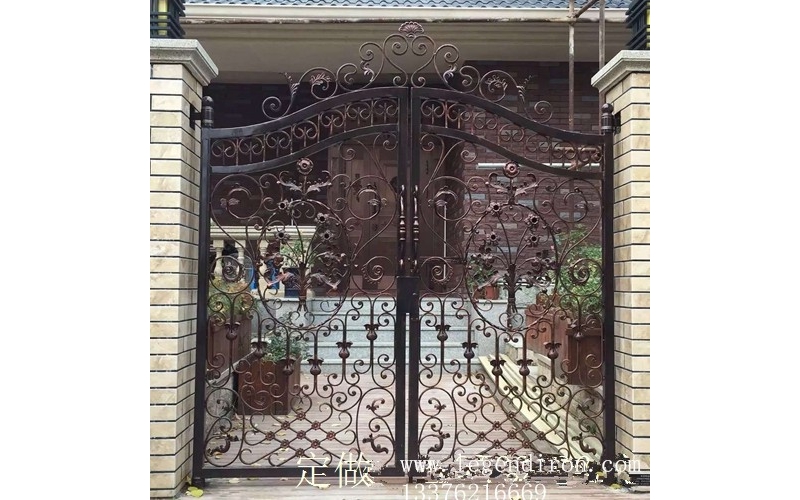  Wrought iron gates