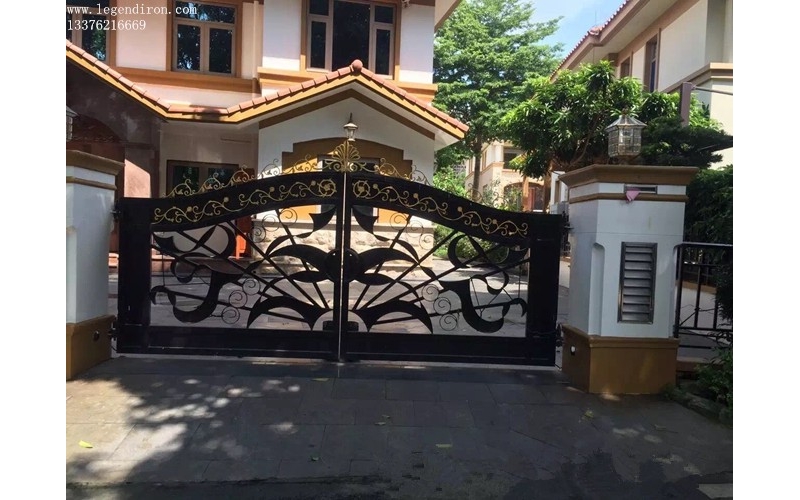  Wrought iron gates