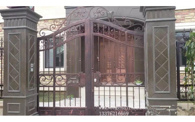  Wrought iron gates