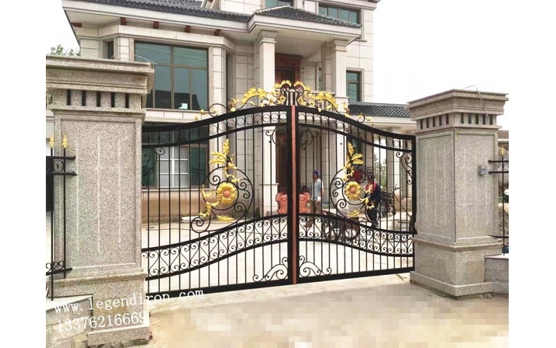  Wrought iron gates
