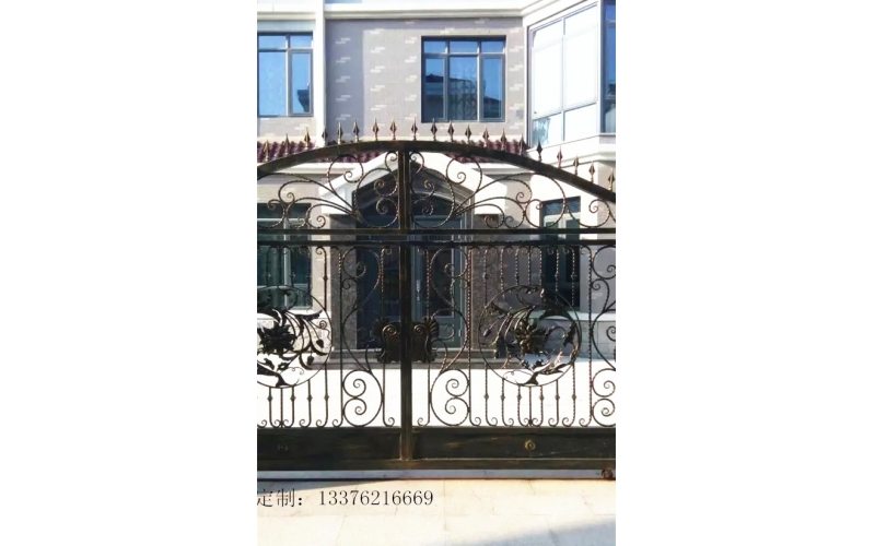  Wrought iron gates
