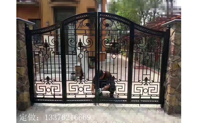  Wrought iron gates