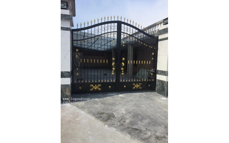  Wrought iron gates