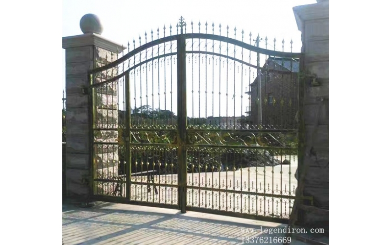  Wrought iron gates
