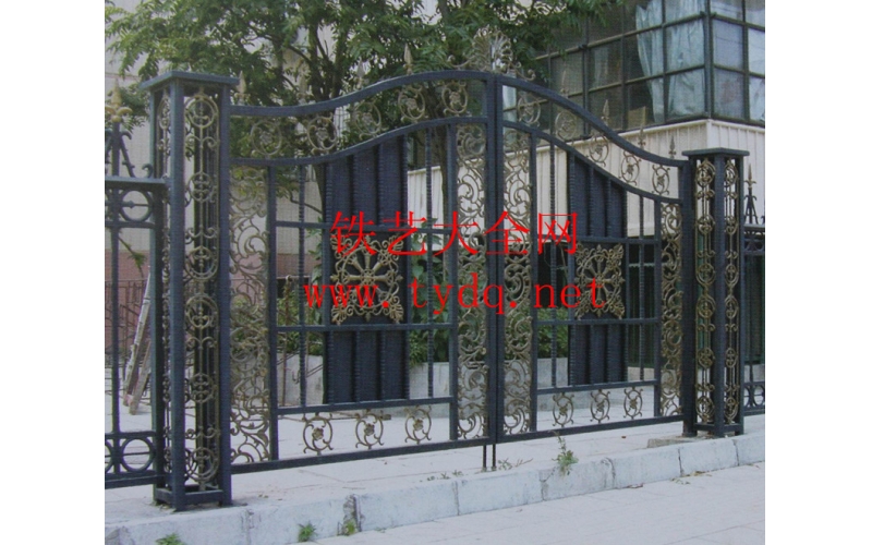  Wrought iron gates