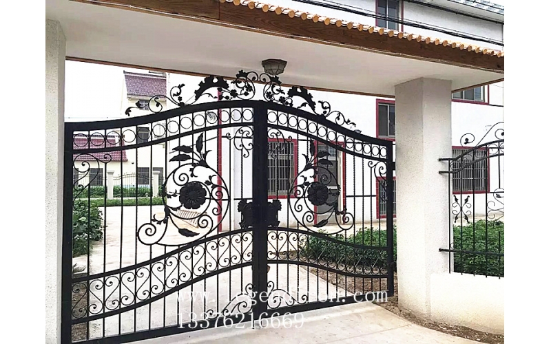  Wrought iron gates