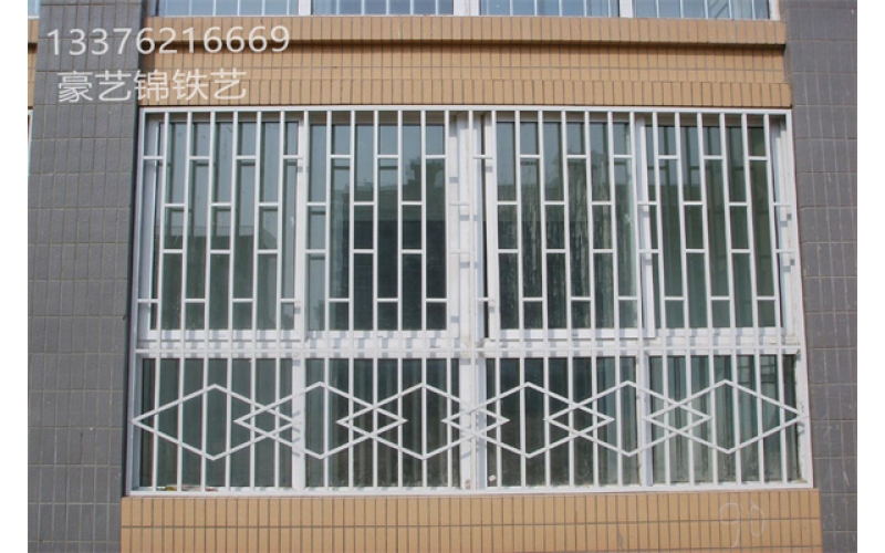 Wrought iron window