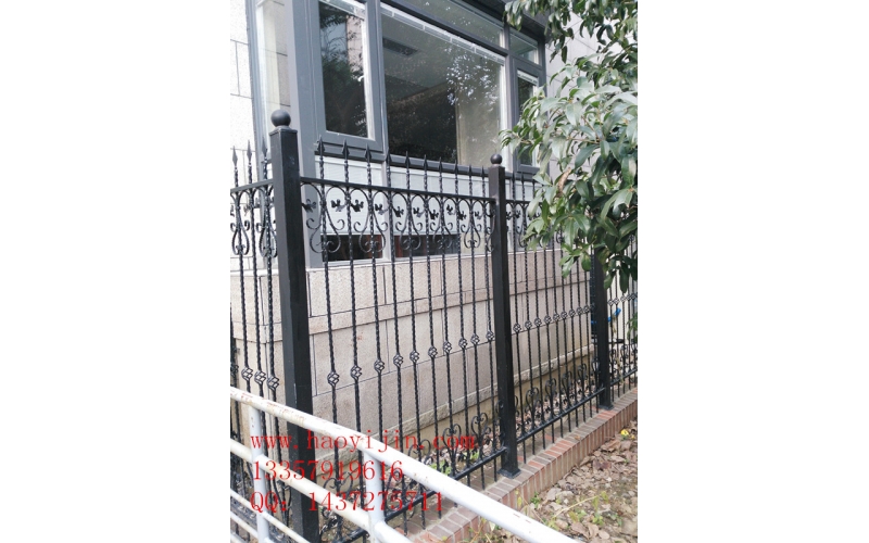 Iron art enclosures
