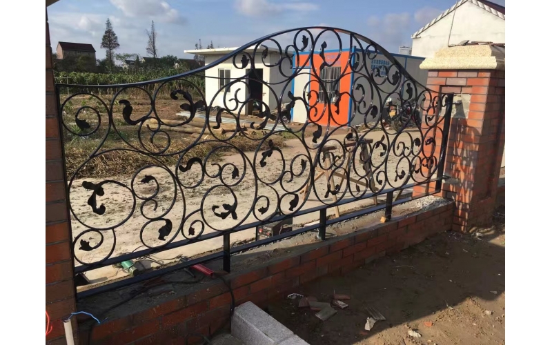 Iron art enclosures