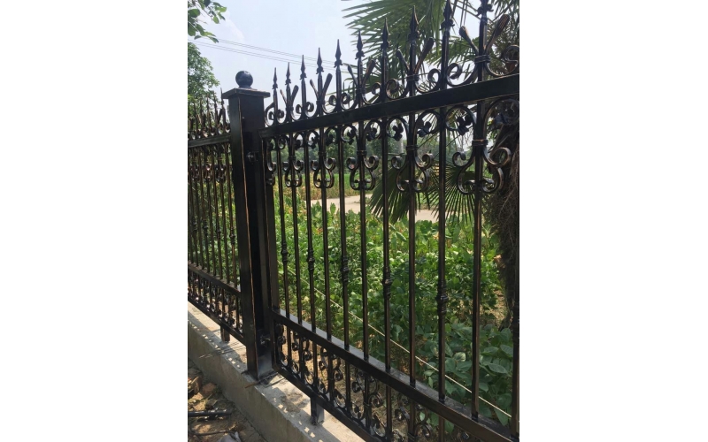 Iron art enclosures