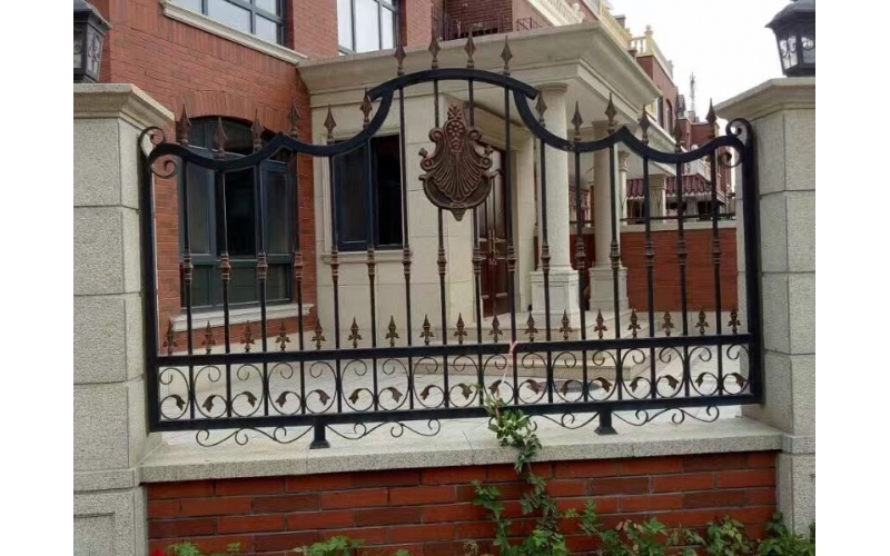 Iron art enclosures