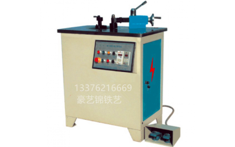 Iron art flower-bending equipment